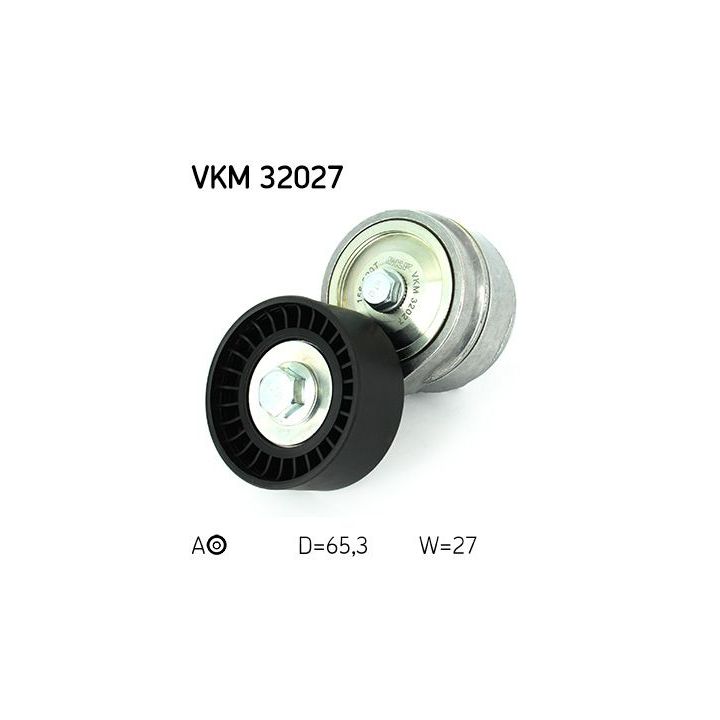 Diržo įtempiklis, V formos rumbuotas diržas SKF VKM 32027
