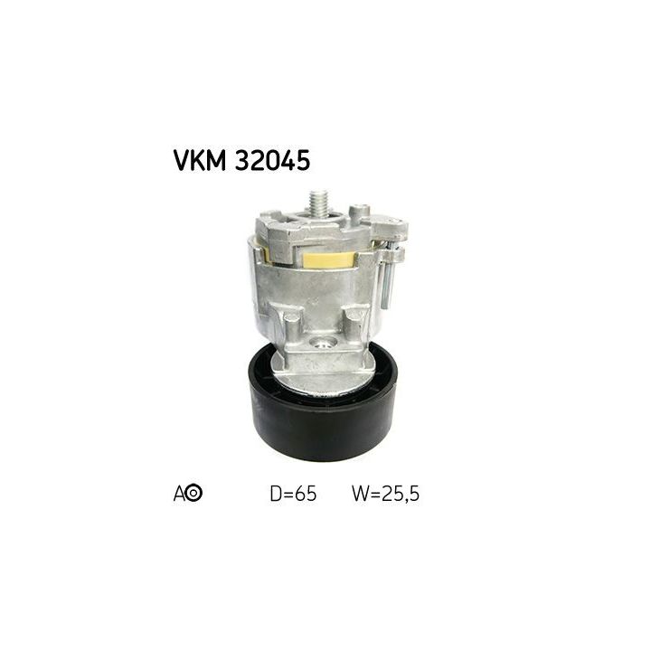 Diržo įtempiklis, V formos rumbuotas diržas SKF VKM 32045