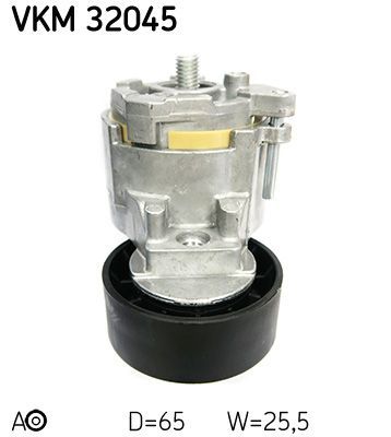 Diržo įtempiklis, V formos rumbuotas diržas SKF VKM 32045