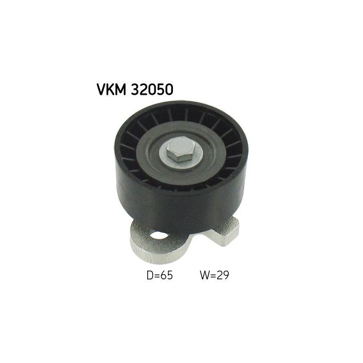 Diržo įtempiklis, V formos rumbuotas diržas SKF VKM 32050