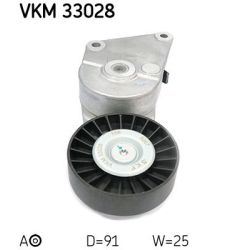 Diržo įtempiklis, V formos rumbuotas diržas SKF VKM 33028