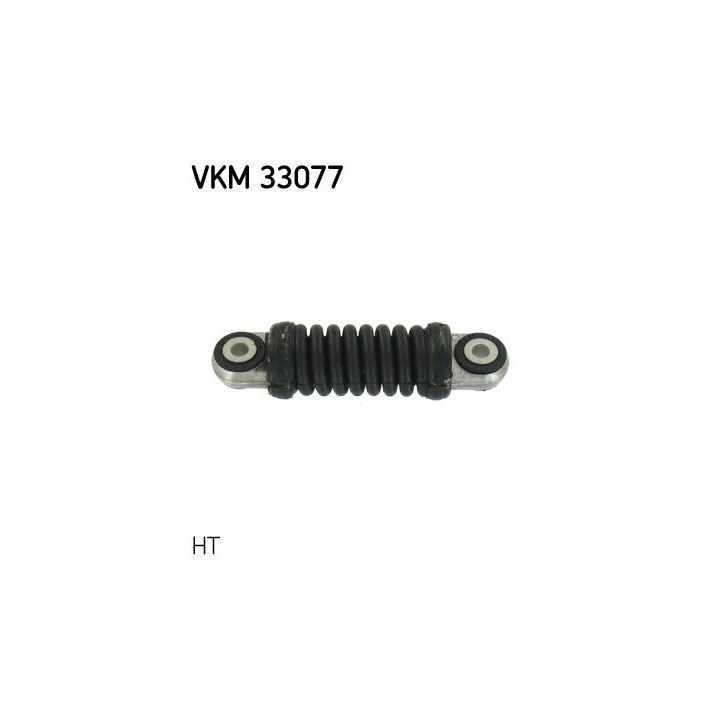 Diržo įtempiklis, V formos rumbuotas diržas SKF VKM 33077