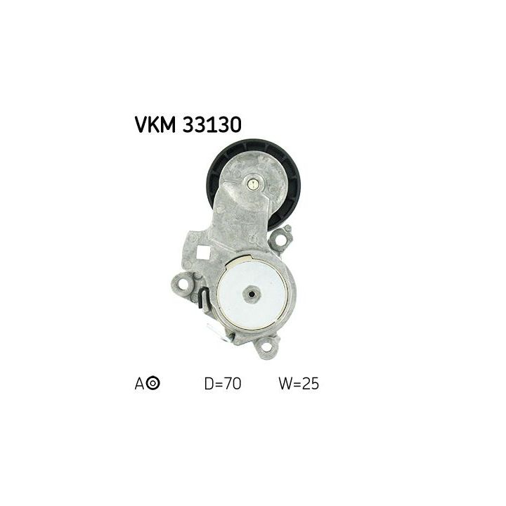 Diržo įtempiklis, V formos rumbuotas diržas SKF VKM 33130