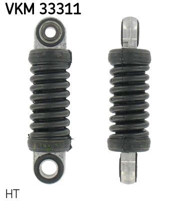 Diržo įtempiklis, V formos rumbuotas diržas SKF VKM 33311