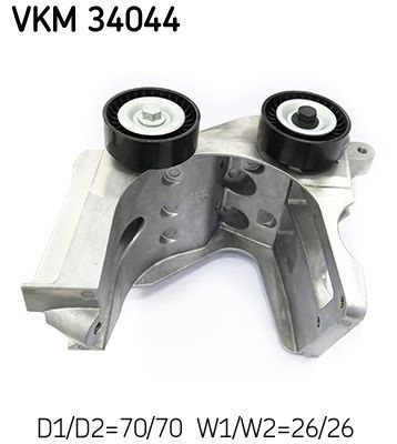 Diržo įtempiklis, V formos rumbuotas diržas SKF VKM 34044