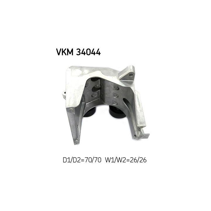 Diržo įtempiklis, V formos rumbuotas diržas SKF VKM 34044