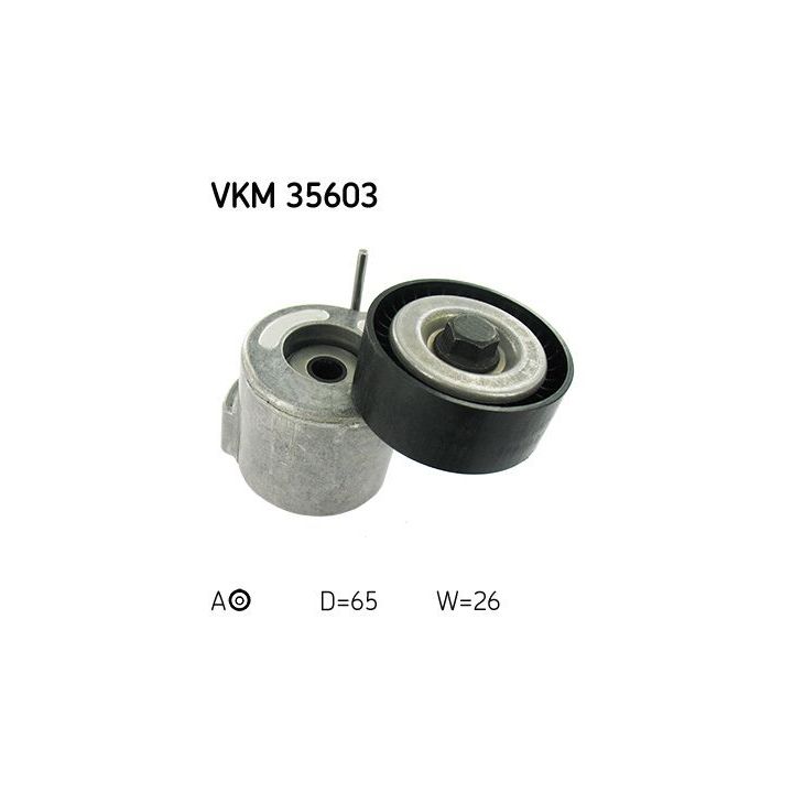 Diržo įtempiklis, V formos rumbuotas diržas SKF VKM 35603