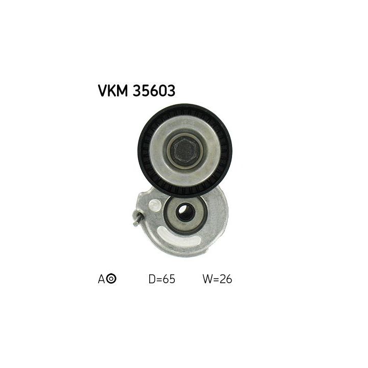 Diržo įtempiklis, V formos rumbuotas diržas SKF VKM 35603