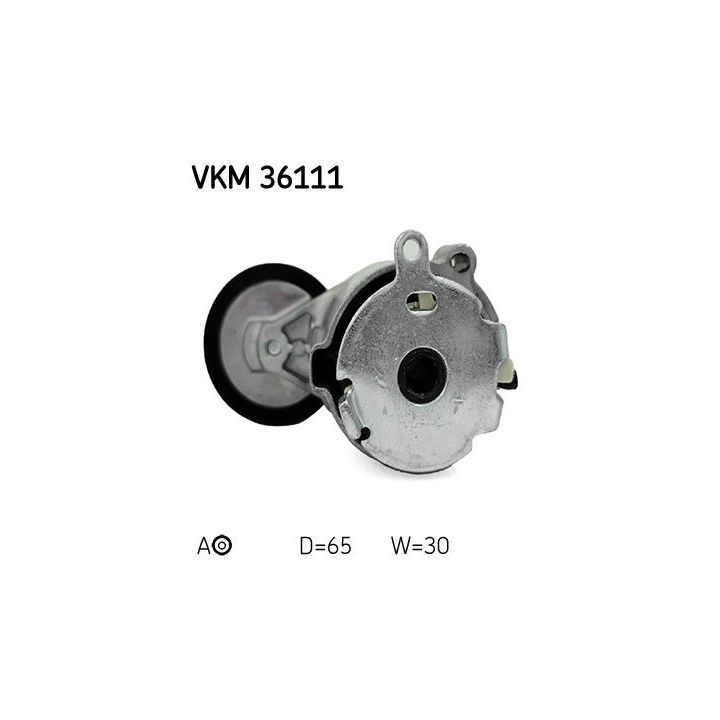 Diržo įtempiklis, V formos rumbuotas diržas SKF VKM 36111