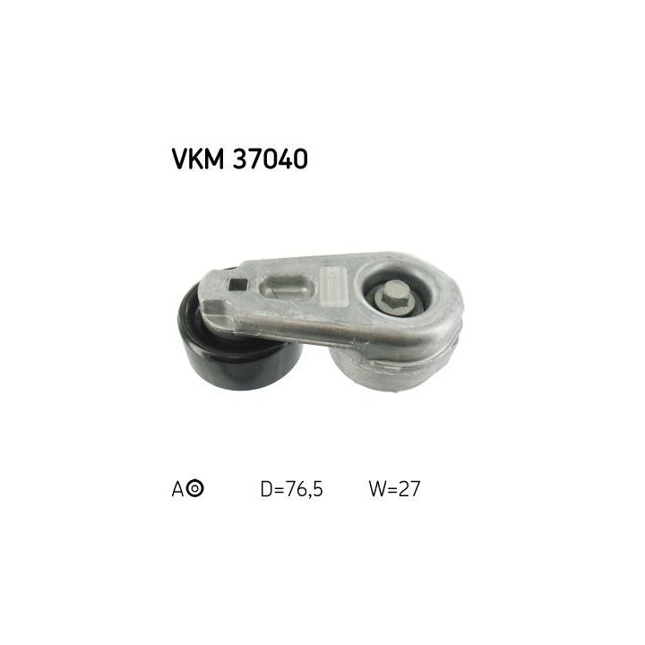 Diržo įtempiklis, V formos rumbuotas diržas SKF VKM 37040