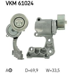 Diržo įtempiklis, V formos rumbuotas diržas SKF VKM 61024
