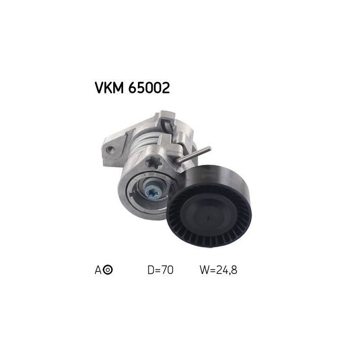Diržo įtempiklis, V formos rumbuotas diržas SKF VKM 65002