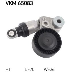 Diržo įtempiklis, V formos rumbuotas diržas SKF VKM 65083