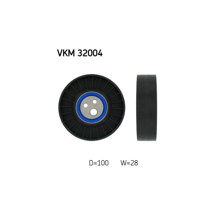 Kreipiantysis skriemulys, V formos rumbuotas diržas SKF VKM 32004