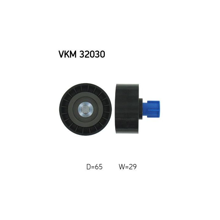 Kreipiantysis skriemulys, V formos rumbuotas diržas SKF VKM 32030