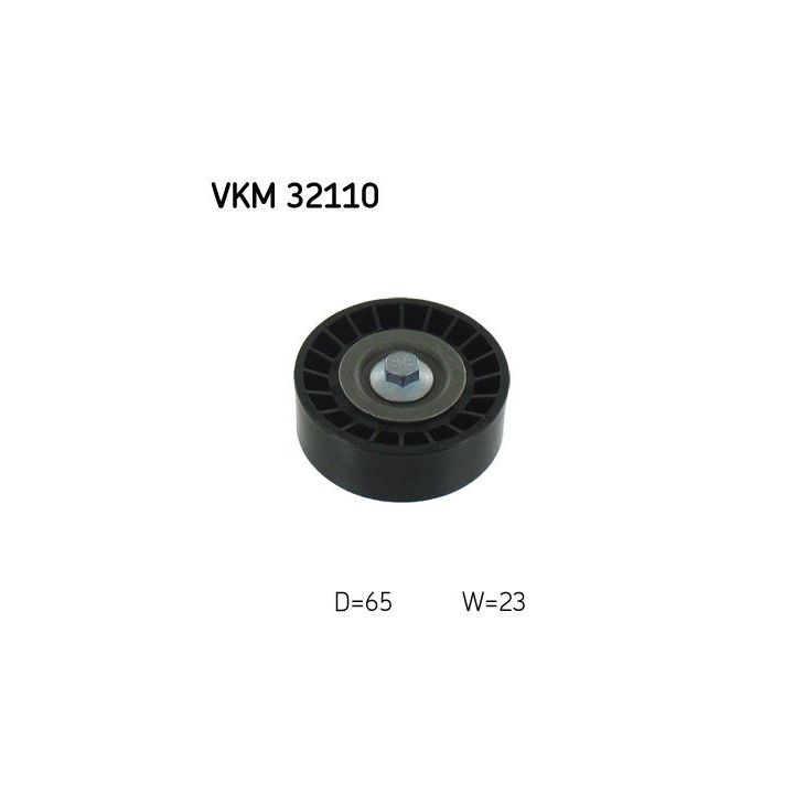 Kreipiantysis skriemulys, V formos rumbuotas diržas SKF VKM 32110