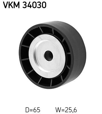 Kreipiantysis skriemulys, V formos rumbuotas diržas SKF VKM 34030