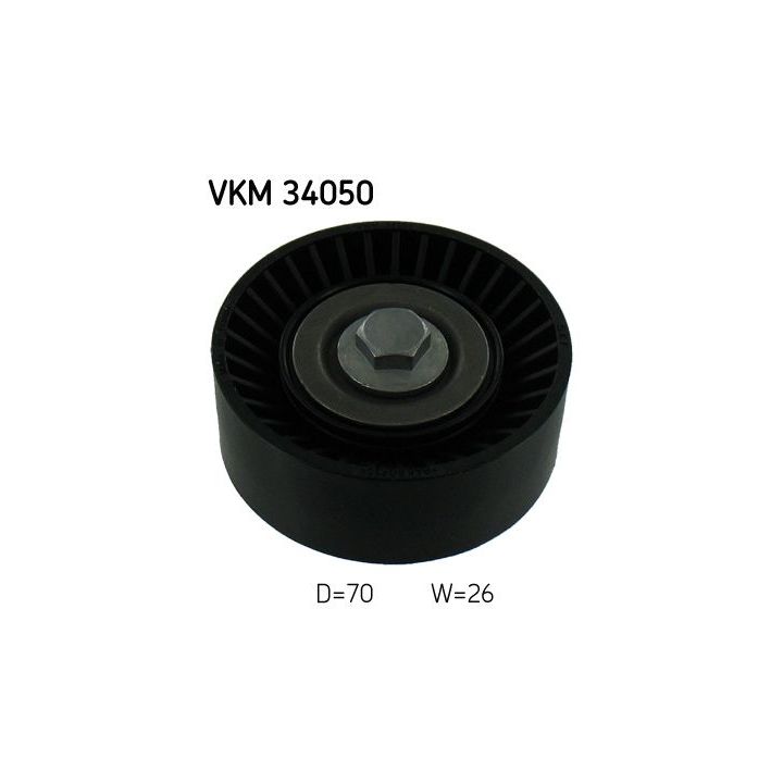 Kreipiantysis skriemulys, V formos rumbuotas diržas SKF VKM 34050