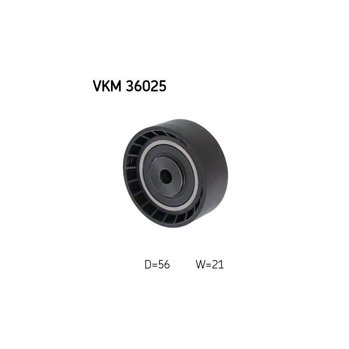 Kreipiantysis skriemulys, V formos rumbuotas diržas SKF VKM 36025