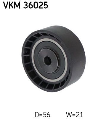 Kreipiantysis skriemulys, V formos rumbuotas diržas SKF VKM 36025