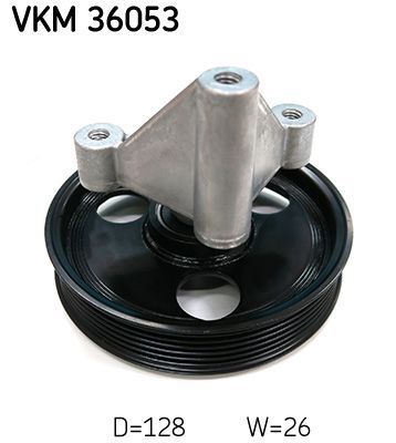 Kreipiantysis skriemulys, V formos rumbuotas diržas SKF VKM 36053