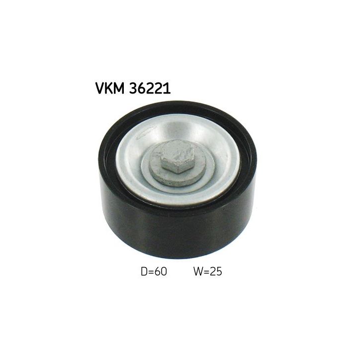 Kreipiantysis skriemulys, V formos rumbuotas diržas SKF VKM 36221