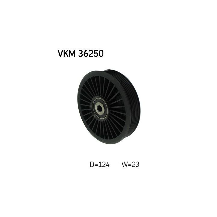 Kreipiantysis skriemulys, V formos rumbuotas diržas SKF VKM 36250