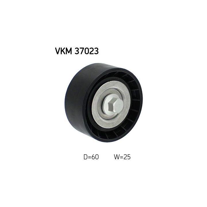 Kreipiantysis skriemulys, V formos rumbuotas diržas SKF VKM 37023