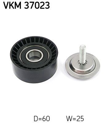 Kreipiantysis skriemulys, V formos rumbuotas diržas SKF VKM 37023