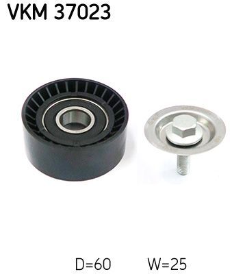 Kreipiantysis skriemulys, V formos rumbuotas diržas SKF VKM 37023