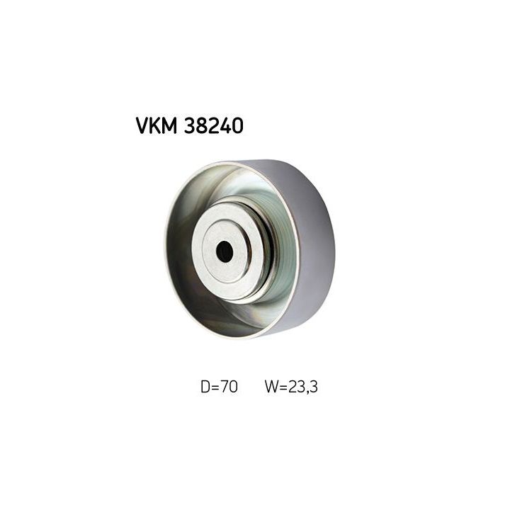 Kreipiantysis skriemulys, V formos rumbuotas diržas SKF VKM 38240