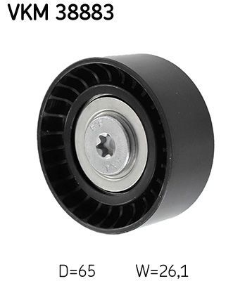 Kreipiantysis skriemulys, V formos rumbuotas diržas SKF VKM 38883