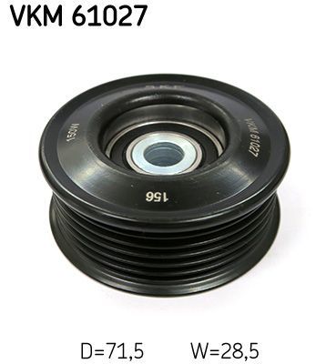 Kreipiantysis skriemulys, V formos rumbuotas diržas SKF VKM 61027