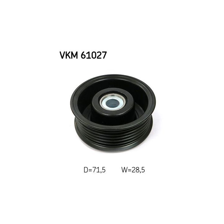 Kreipiantysis skriemulys, V formos rumbuotas diržas SKF VKM 61027