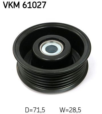 Kreipiantysis skriemulys, V formos rumbuotas diržas SKF VKM 61027