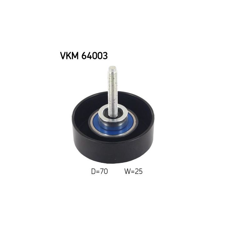 Kreipiantysis skriemulys, V formos rumbuotas diržas SKF VKM 64003