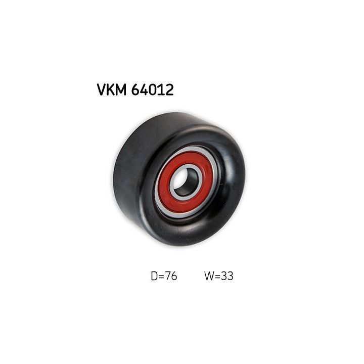 Kreipiantysis skriemulys, V formos rumbuotas diržas SKF VKM 64012