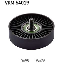 Kreipiantysis skriemulys, V formos rumbuotas diržas SKF VKM 64019