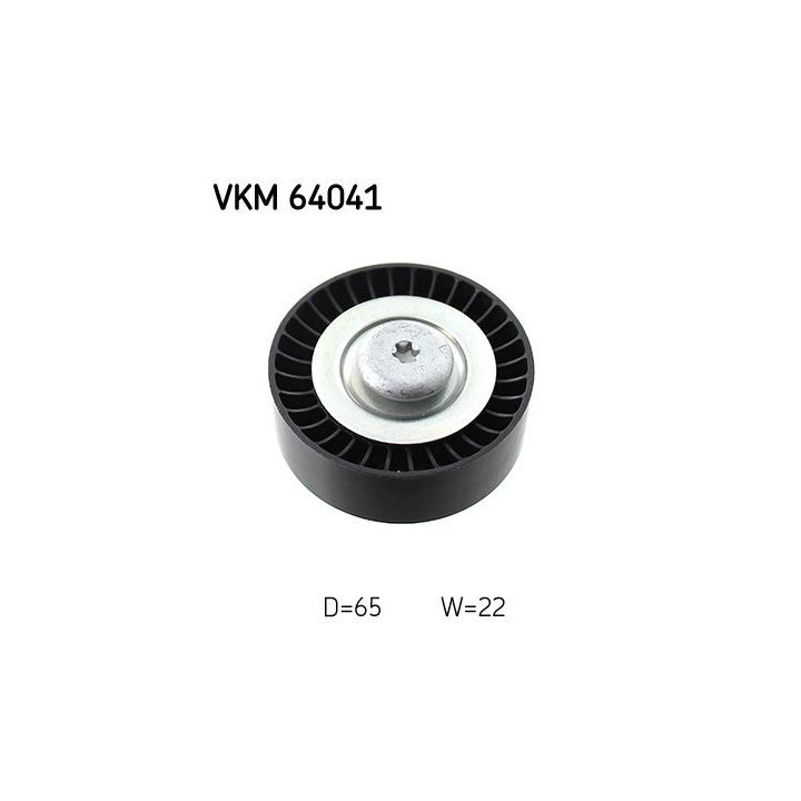 Kreipiantysis skriemulys, V formos rumbuotas diržas SKF VKM 64041