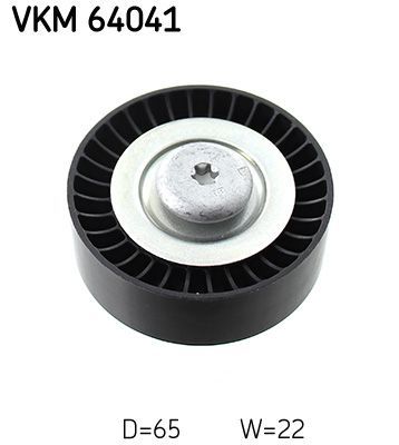 Kreipiantysis skriemulys, V formos rumbuotas diržas SKF VKM 64041