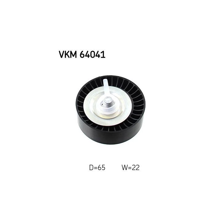 Kreipiantysis skriemulys, V formos rumbuotas diržas SKF VKM 64041