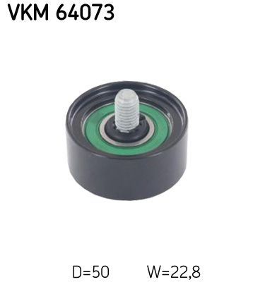 Kreipiantysis skriemulys, V formos rumbuotas diržas SKF VKM 64073