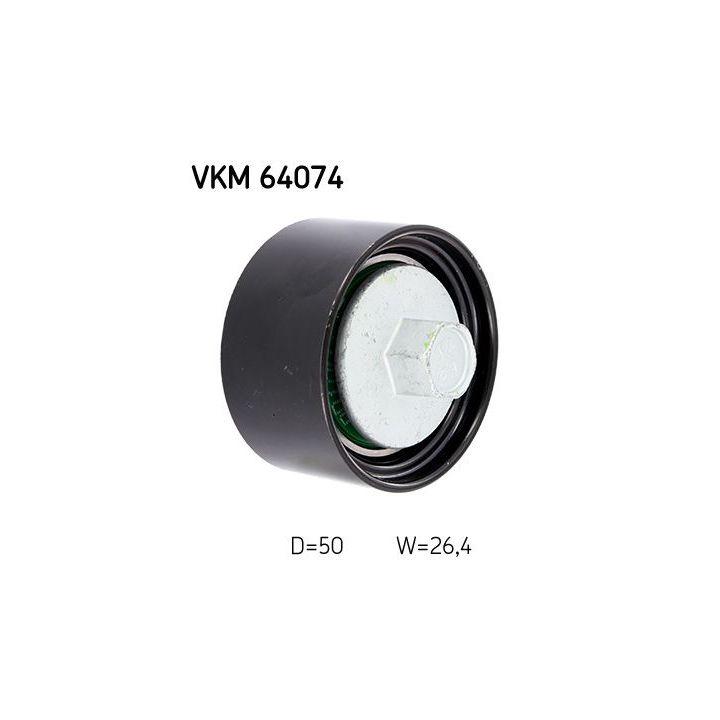 Kreipiantysis skriemulys, V formos rumbuotas diržas SKF VKM 64074