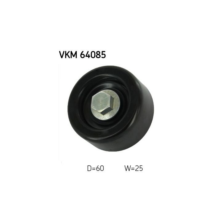 Kreipiantysis skriemulys, V formos rumbuotas diržas SKF VKM 64085