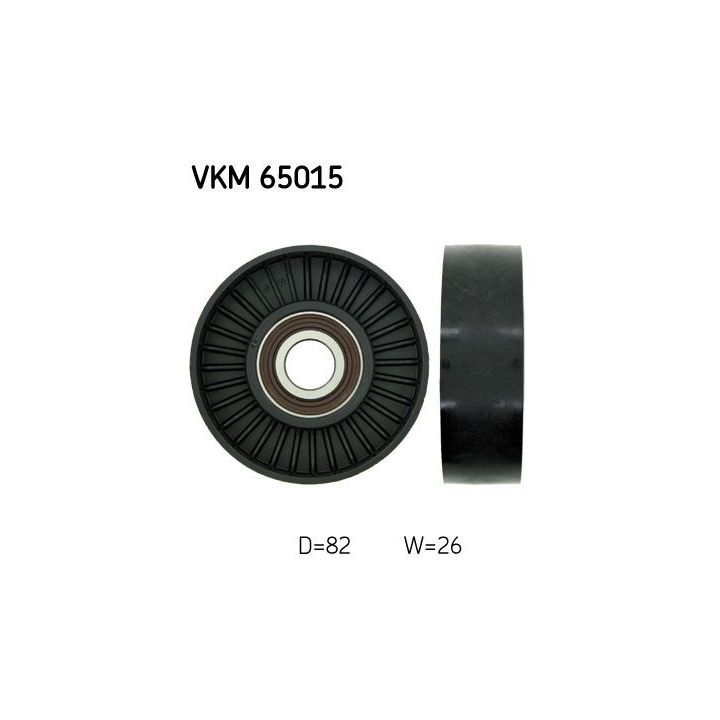 Kreipiantysis skriemulys, V formos rumbuotas diržas SKF VKM 65015