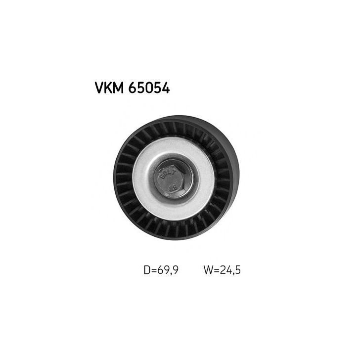 Kreipiantysis skriemulys, V formos rumbuotas diržas SKF VKM 65054