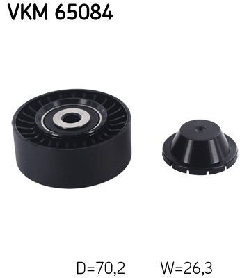 Kreipiantysis skriemulys, V formos rumbuotas diržas SKF VKM 65084