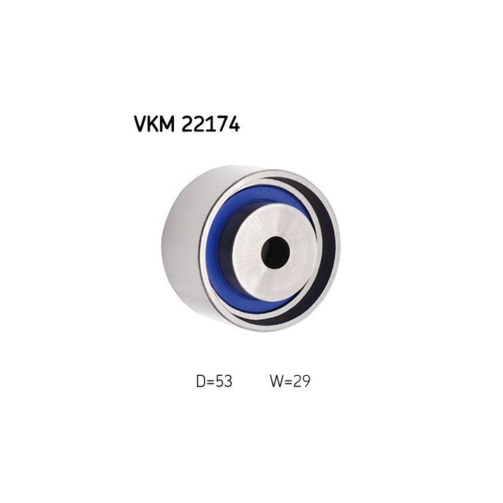 Kreipiantysis skriemulys, paskirstymo diržas SKF VKM 22174