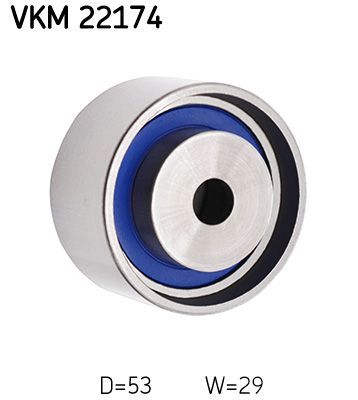 Kreipiantysis skriemulys, paskirstymo diržas SKF VKM 22174