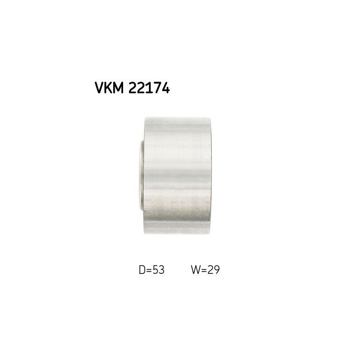 Kreipiantysis skriemulys, paskirstymo diržas SKF VKM 22174